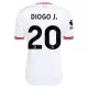 Camiseta Liverpool Diogo J. 20 Hombre Segunda 26/27 Camiseta Liverpool Diogo J. 20 Hombre Segunda 26/27