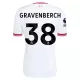 Camiseta Liverpool Gravenberch 38 Hombre Segunda 26/27 Camiseta Liverpool Gravenberch 38 Hombre Segunda 26/27