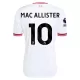 Camiseta Liverpool Mac Allister 10 Hombre Segunda 26/27 Camiseta Liverpool Mac Allister 10 Hombre Segunda 26/27