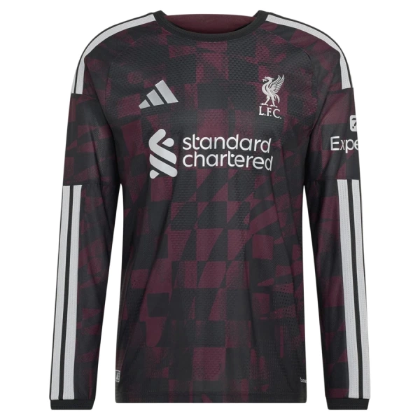Camiseta Manga Larga Liverpool Hombre Tercera 26/27 Camiseta Manga Larga Liverpool Hombre Tercera 26/27