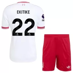 Conjunto Liverpool Ekitike 22 Niño Segunda 26/27 Conjunto Liverpool Ekitike 22 Niño Segunda 26/27