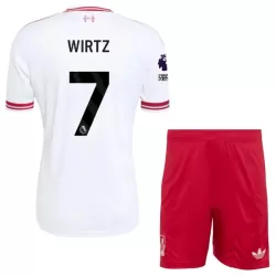 Conjunto Liverpool Wirtz 7 Niño Segunda 26/27 Conjunto Liverpool Wirtz 7 Niño Segunda 26/27