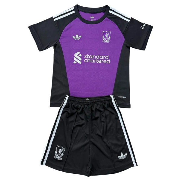 Conjunto Portero Liverpool Niño 26/27 Púrpura Conjunto Portero Liverpool Niño 26/27 Púrpura
