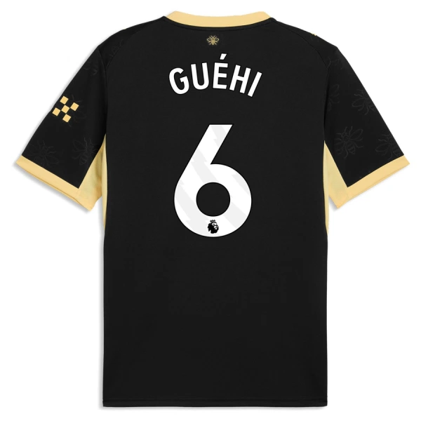 Camiseta Manchester City Guehi 6 Hombre Segunda 26/27 Camiseta Manchester City Guehi 6 Hombre Segunda 26/27