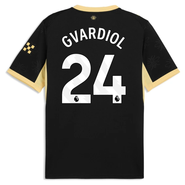 Camiseta Manchester City Gvardiol 24 Hombre Segunda 26/27 Camiseta Manchester City Gvardiol 24 Hombre Segunda 26/27