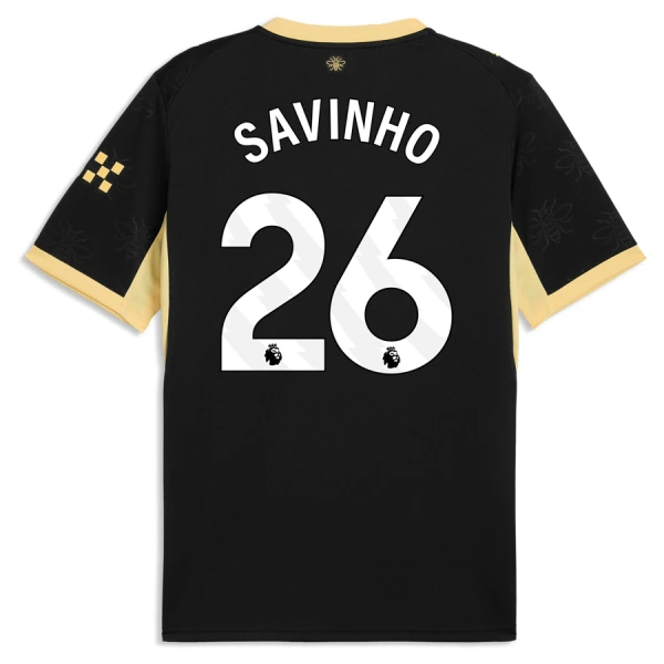 Camiseta Manchester City Savinho 26 Hombre Segunda 26/27 Camiseta Manchester City Savinho 26 Hombre Segunda 26/27