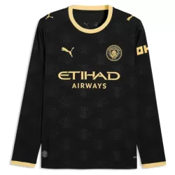 Camiseta Manga Larga Manchester City Hombre Segunda 26/27 Camiseta Manga Larga Manchester City Hombre Segunda 26/27