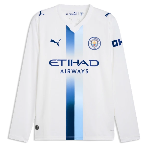 Camiseta Manga Larga Manchester City Hombre Tercera 26/27 Camiseta Manga Larga Manchester City Hombre Tercera 26/27