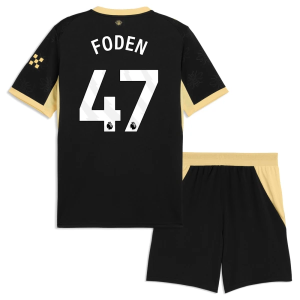 Conjunto Manchester City Foden 47 Niño Segunda 26/27 Conjunto Manchester City Foden 47 Niño Segunda 26/27