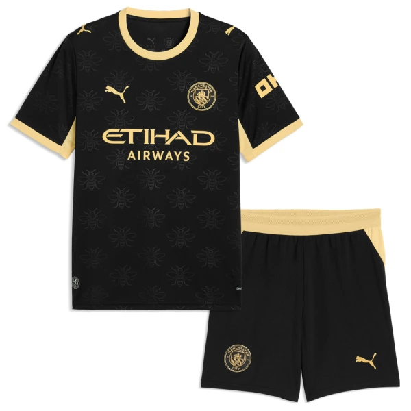 Conjunto Manchester City Haaland 9 Niño Segunda 26/27