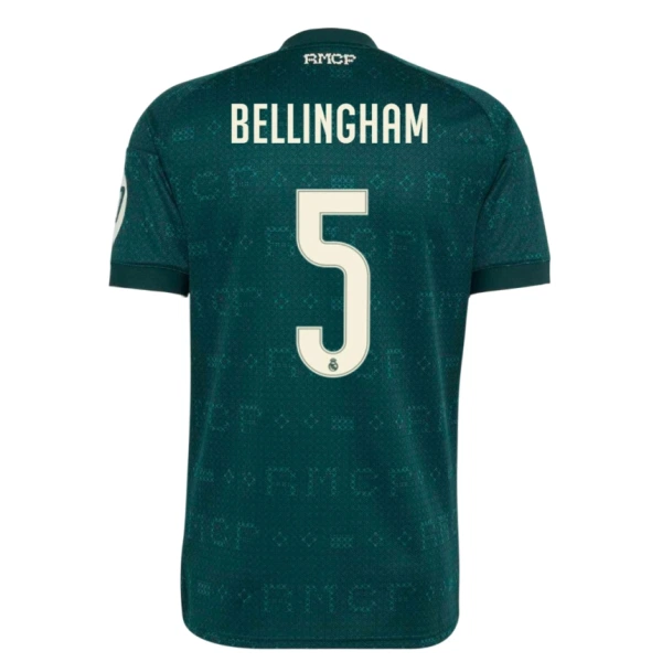 Camiseta Real Madrid Bellingham 5 Hombre Segunda 26/27 Camiseta Real Madrid Bellingham 5 Hombre Segunda 26/27