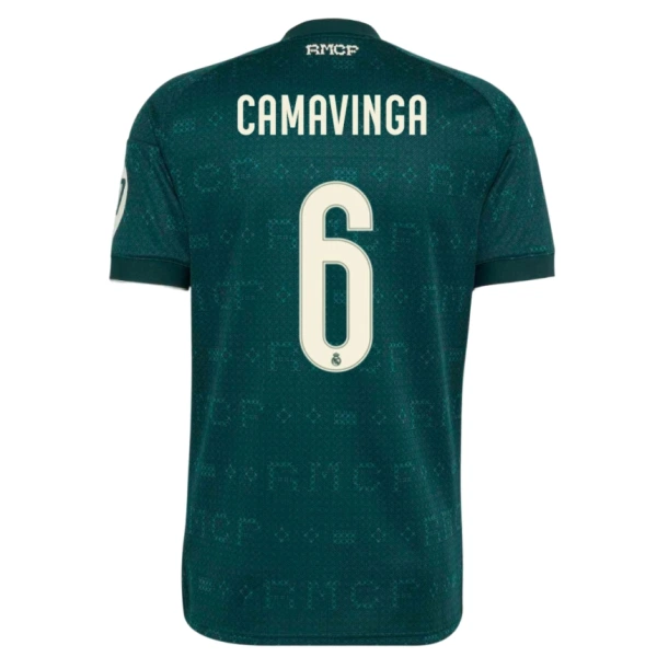 Camiseta Real Madrid Camavinga 6 Hombre Segunda 26/27 Camiseta Real Madrid Camavinga 6 Hombre Segunda 26/27