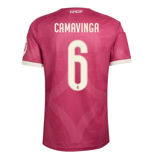 Camiseta Real Madrid Camavinga 6 Hombre Tercera 26/27 Camiseta Real Madrid Camavinga 6 Hombre Tercera 26/27