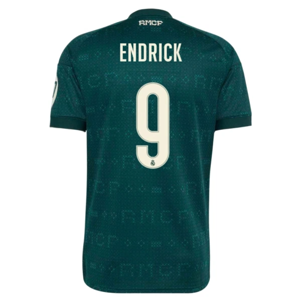 Camiseta Real Madrid Endrick 9 Hombre Segunda 26/27 Camiseta Real Madrid Endrick 9 Hombre Segunda 26/27