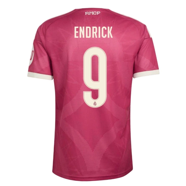 Camiseta Real Madrid Endrick 9 Hombre Tercera 26/27 Camiseta Real Madrid Endrick 9 Hombre Tercera 26/27