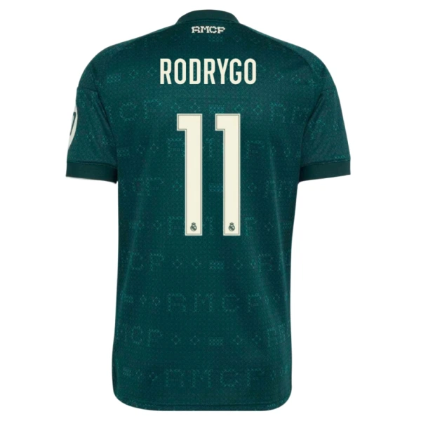 Camiseta Real Madrid Rodrygo 11 Hombre Segunda 26/27 Camiseta Real Madrid Rodrygo 11 Hombre Segunda 26/27