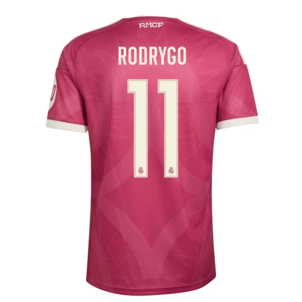 Camiseta Real Madrid Rodrygo 11 Hombre Tercera 26/27 Camiseta Real Madrid Rodrygo 11 Hombre Tercera 26/27