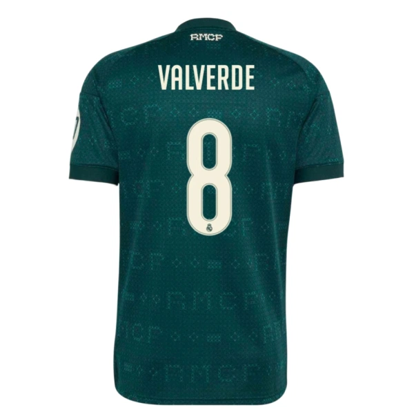 Camiseta Real Madrid Valverde 8 Hombre Segunda 26/27 Camiseta Real Madrid Valverde 8 Hombre Segunda 26/27