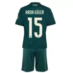 Conjunto Real Madrid Arda Guler 15 Niño Segunda 26/27
