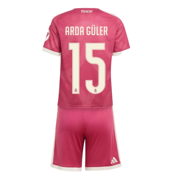 Conjunto Real Madrid Arda Guler 15 Niño Tercera 26/27 Conjunto Real Madrid Arda Guler 15 Niño Tercera 26/27