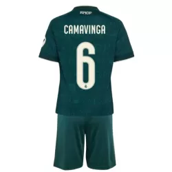 Conjunto Real Madrid Camavinga 6 Niño Segunda 26/27 Conjunto Real Madrid Camavinga 6 Niño Segunda 26/27