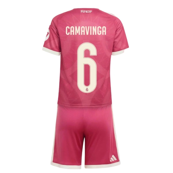 Conjunto Real Madrid Camavinga 6 Niño Tercera 26/27 Conjunto Real Madrid Camavinga 6 Niño Tercera 26/27
