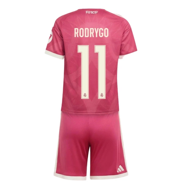 Conjunto Real Madrid Rodrygo 11 Niño Tercera 26/27 Conjunto Real Madrid Rodrygo 11 Niño Tercera 26/27