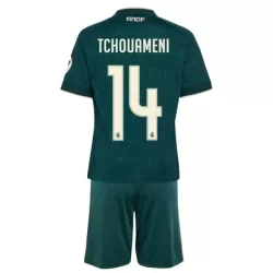 Conjunto Real Madrid Tchouameni 14 Niño Segunda 26/27 Conjunto Real Madrid Tchouameni 14 Niño Segunda 26/27