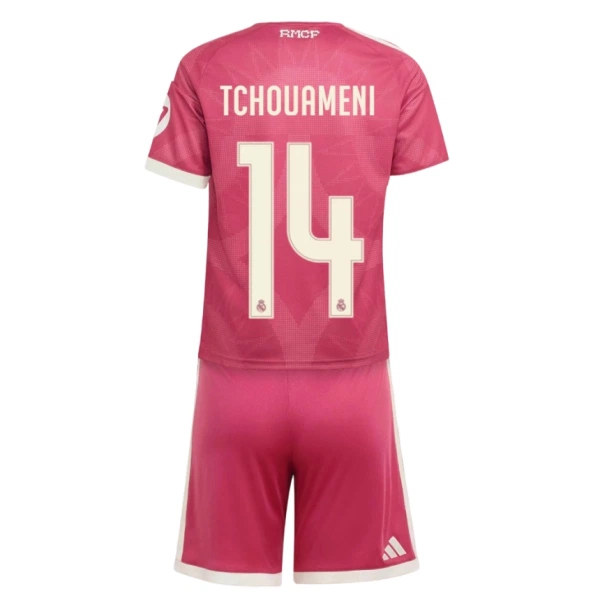 Conjunto Real Madrid Tchouameni 14 Niño Tercera 26/27