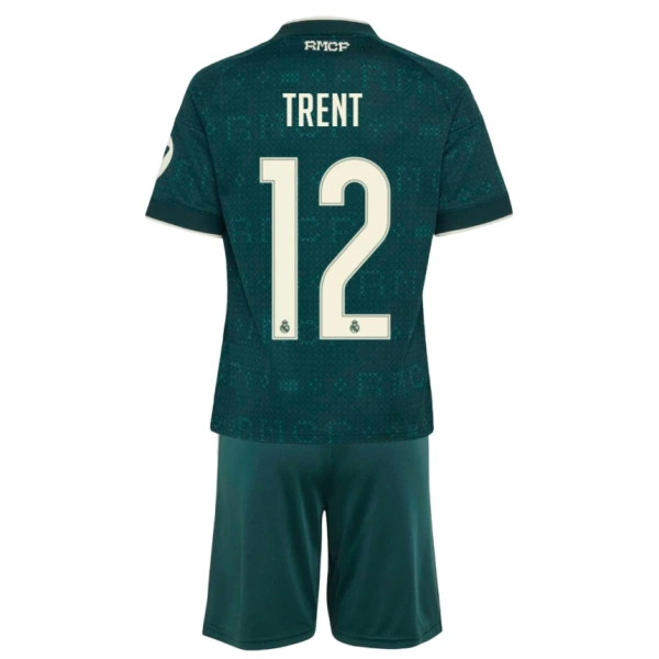 Conjunto Real Madrid Trent Alexander-Arnold 12 Niño Segunda 26/27 Conjunto Real Madrid Trent Alexander-Arnold 12 Niño Segunda 26/27