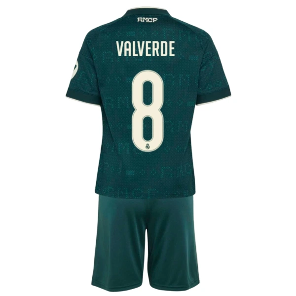 Conjunto Real Madrid Valverde 8 Niño Segunda 26/27 Conjunto Real Madrid Valverde 8 Niño Segunda 26/27