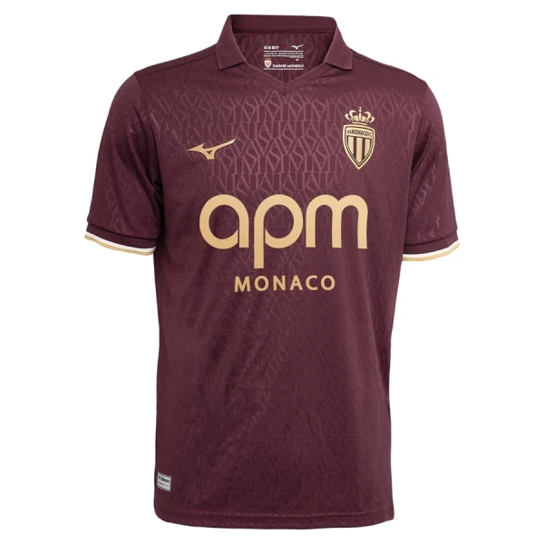 Camiseta AS Monaco Hombre Segunda 26/27 Camiseta AS Monaco Hombre Segunda 26/27
