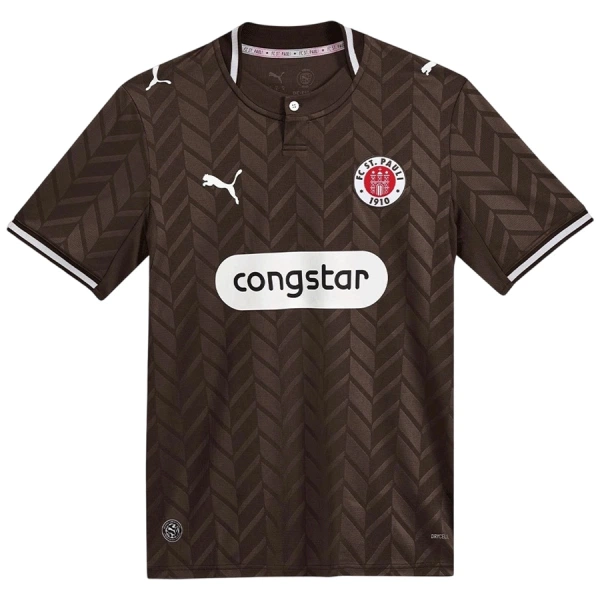 Camiseta St Pauli Hombre Primera 26/27 Camiseta St Pauli Hombre Primera 26/27