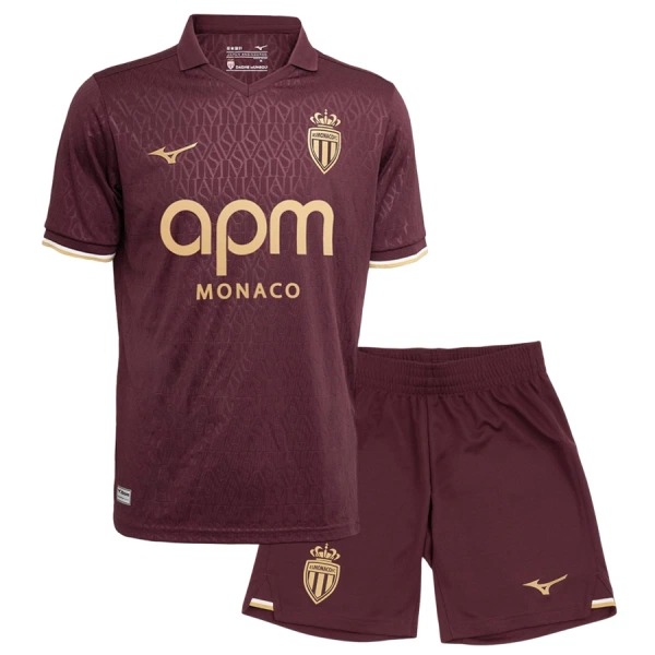 Conjunto AS Monaco Niño Segunda 26/27 Conjunto AS Monaco Niño Segunda 26/27