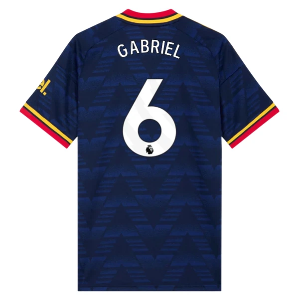 Camiseta Arsenal Gabriel 6 Hombre Segunda 26/27 Camiseta Arsenal Gabriel 6 Hombre Segunda 26/27