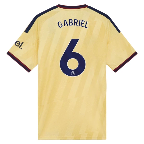 Camiseta Arsenal Gabriel 6 Hombre Tercera 26/27 Camiseta Arsenal Gabriel 6 Hombre Tercera 26/27