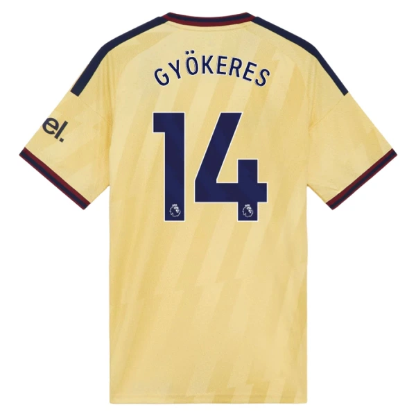 Camiseta Arsenal Gyokeres 14 Hombre Tercera 26/27 Camiseta Arsenal Gyokeres 14 Hombre Tercera 26/27