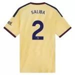 Camiseta Arsenal Saliba 2 Hombre Tercera 26/27