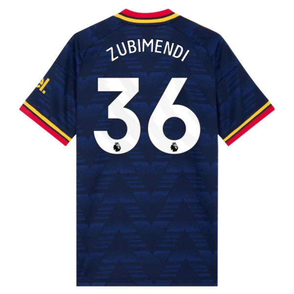 Camiseta Arsenal Zubimendi 36 Hombre Segunda 26/27 Camiseta Arsenal Zubimendi 36 Hombre Segunda 26/27
