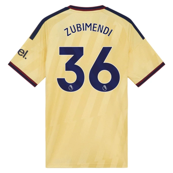 Camiseta Arsenal Zubimendi 36 Hombre Tercera 26/27 Camiseta Arsenal Zubimendi 36 Hombre Tercera 26/27