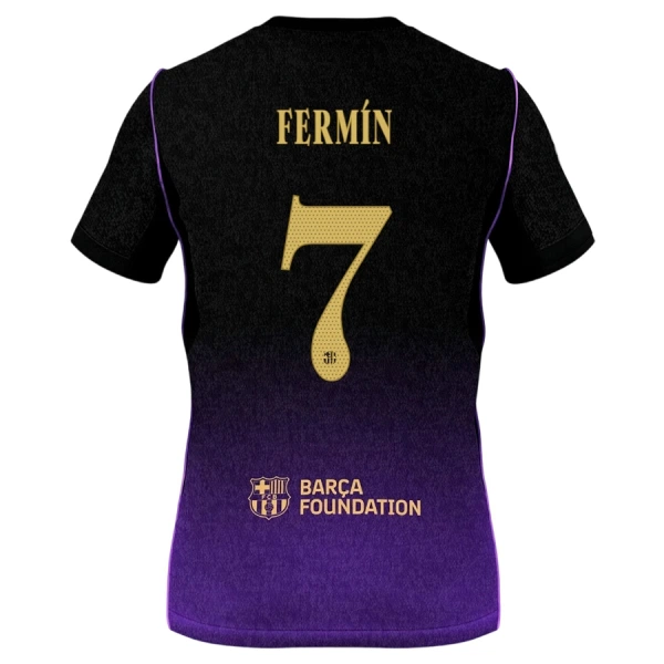 Camiseta FC Barcelona Fermin 7 Hombre Segunda 26/27 Camiseta FC Barcelona Fermin 7 Hombre Segunda 26/27