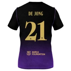 Camiseta FC Barcelona Frenkie de Jong 21 Hombre Segunda 26/27 Camiseta FC Barcelona Frenkie de Jong 21 Hombre Segunda 26/27