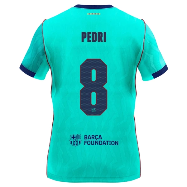 Camiseta FC Barcelona Pedri 8 Hombre Tercera 26/27 Camiseta FC Barcelona Pedri 8 Hombre Tercera 26/27