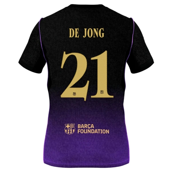 Conjunto FC Barcelona Frenkie de Jong 21 Niño Segunda 26/27