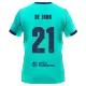 Conjunto FC Barcelona Frenkie de Jong 21 Niño Tercera 26/27