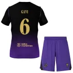 Conjunto FC Barcelona Gavi 6 Niño Segunda 26/27