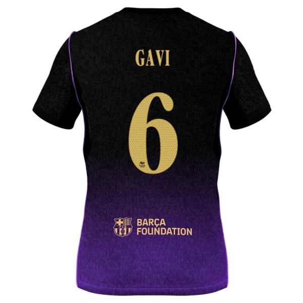 Conjunto FC Barcelona Gavi 6 Niño Segunda 26/27