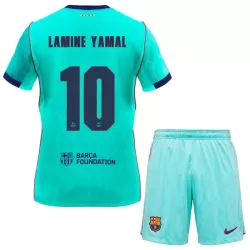 Conjunto FC Barcelona Lamine Yamal 10 Niño Tercera 26/27 Conjunto FC Barcelona Lamine Yamal 10 Niño Tercera 26/27