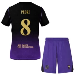Conjunto FC Barcelona Pedri 8 Niño Segunda 26/27 Conjunto FC Barcelona Pedri 8 Niño Segunda 26/27