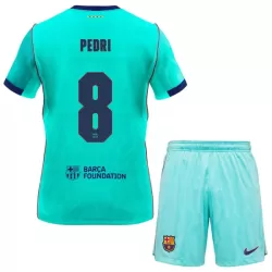 Conjunto FC Barcelona Pedri 8 Niño Tercera 26/27 Conjunto FC Barcelona Pedri 8 Niño Tercera 26/27